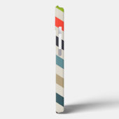 Zickzack Muster nach hinten Case-Mate iPhone Hülle (Rückseite / Links)