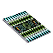 Zickzack Muster Notizblock (Rechte Seite)