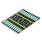 Zickzack Muster Notizblock (Linke Seite)