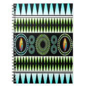 Zickzack Muster Notizblock (Vorderseite)