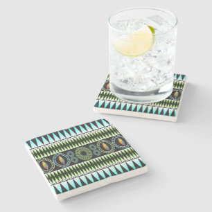 Zickzack Muster Steinuntersetzer