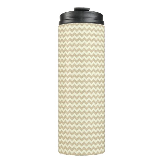 Zickzack Muster Thermosbecher (Vorderseite)