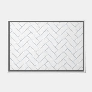 Zickzack Muster Tile Doormat Fußmatte