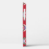 Zickzack, nahtloser Musterkonstrukteur, Case-Mate iPhone Hülle (Rückseite / Links)