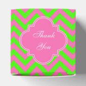 Zickzack Name Monogram Geschenkschachtel (Oben)