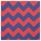 Zickzack | Navy Blue & Red | Typ/Größe | Benutzerd Stoff (Muster)