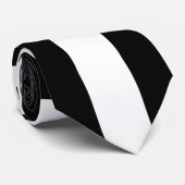 Zickzack Neck Tie Krawatte (Gerollt)