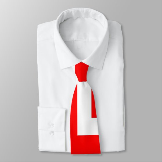 Zickzack Neck Tie Krawatte (Gebunden)