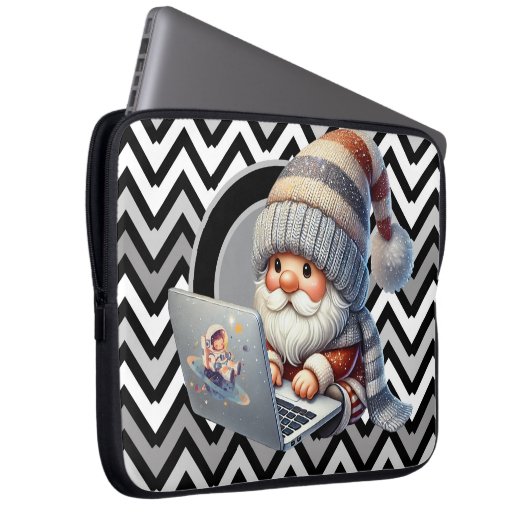 Zickzack Notebook Laptopschutzhülle (Vorne Rechts)