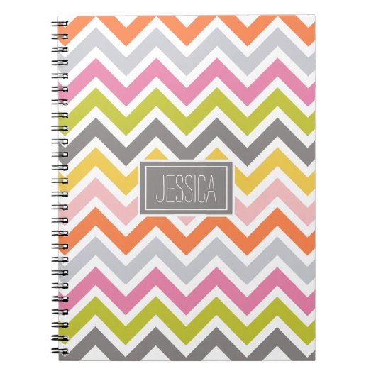 Zickzack Notebook Notizblock (Vorderseite)