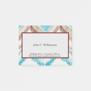 Zickzack Notizen nach dem Ende des Verfahrens gefr