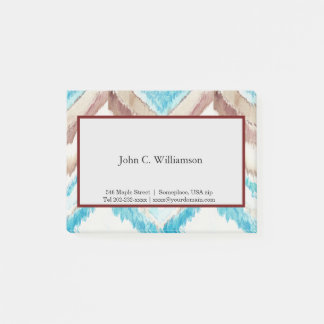 Zickzack Notizen nach dem Ende des Verfahrens gefr