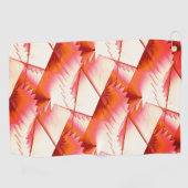 Zickzack- oder Digitalsägen für lebende Korallen,  Golfhandtuch (Horizontal)