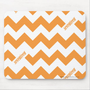 Zickzack-Orange Mousepad