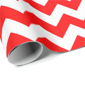 Zickzack Papier für Rot und Weiß Geschenkpapier (Rolleneckpunkt)