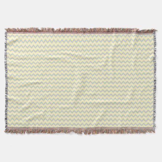 Zickzack Pastellmuster Decke (Vorderseite)