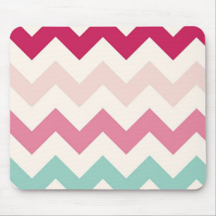 Zickzack Pastellzickzack stripes Zickzackmuster Mousepad