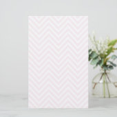 Zickzack Personalisable Muster Briefpapier (Stehend Vorderseite)