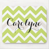 Zickzack | Personalisiert Mousepad (Vorne)