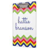 Zickzack Personalisierte Zwischenablage mit mehrer Klemmbrett (Links)