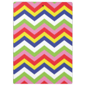 Zickzack Personalisierte Zwischenablage mit mehrer Klemmbrett (Rückseite)