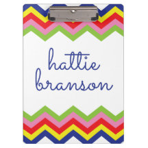 Zickzack Personalisierte Zwischenablage mit mehrer