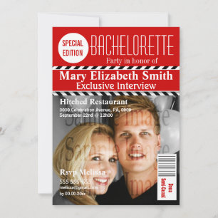 Zickzack PERSONALISIERUNG Einladung