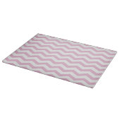 Zickzack Pink-Cutting-Board Schneidebrett (Ecke)