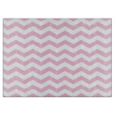 Zickzack Pink-Cutting-Board Schneidebrett (Vorderseite)
