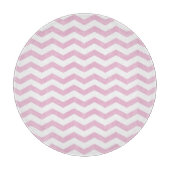 Zickzack Pink-Cutting-Board Schneidebrett (Vorderseite)
