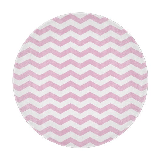Zickzack Pink-Cutting-Board Schneidebrett (Vorderseite)