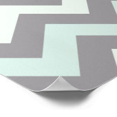 Zickzack Poster (Ecke)