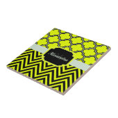 Zickzack & Quatrefolie Fliese (Seite)