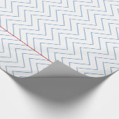 Zickzack Rollenpapier - Wrapping Paper Geschenkpapier (Ecke)