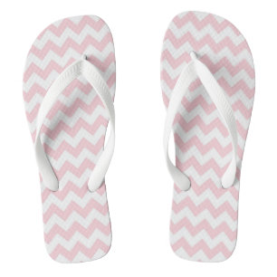 Zickzack rosa badesandalen
