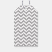 Zickzack rosa Tutu Jumper Baby Showlabel Geschenkanhänger (Rückseite)