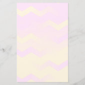 Zickzack Rosa- und Orangengeschirr für Handschrift (Rückseite)