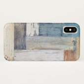 Zickzack rustikales Holzmuster Case-Mate iPhone Hülle (Rückseite (Horizontal))