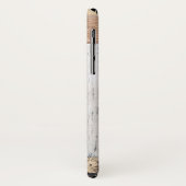 Zickzack rustikales Holzmuster Case-Mate iPhone Hülle (Hinten/Links)