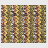 Zickzack Safari Geschenkpapier (Flach)
