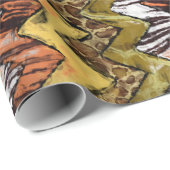 Zickzack Safari Geschenkpapier (Rolleneckpunkt)