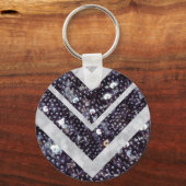 Zickzack Schlüsselanhänger (Vorderseite)