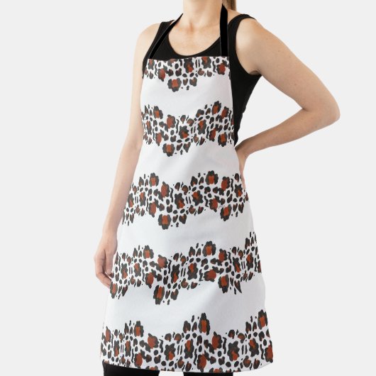 Zickzack Schürze von Grrr Wild Animal Print (InSitu)