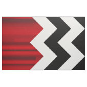 Zickzack, schwarzes Gewand Stoff (Fat Quarter (45,7 x 55,9 cm))