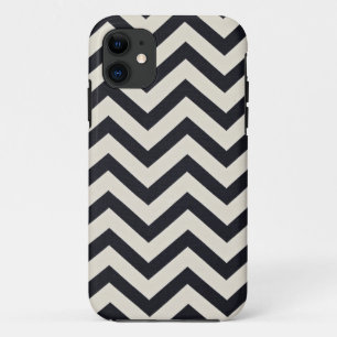 Zickzack Schwarzweiss-Druck Case-Mate iPhone Hülle
