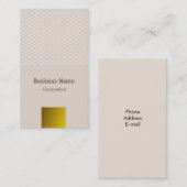 Zickzack Soft Visitenkarte (Vorne/Hinten)