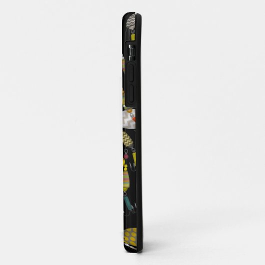 Zickzack Spinner Case-Mate iPhone Hülle (Hinten/Links)