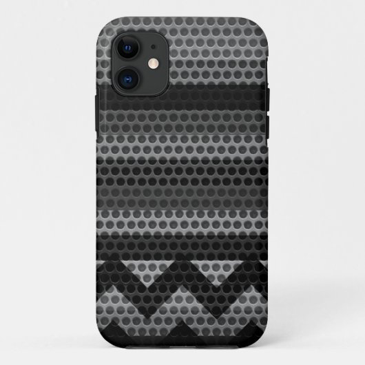 Zickzack Stahlstahlblech 2 Case-Mate iPhone Hülle (Rückseite)
