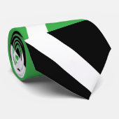 Zickzack Streifen Krawatte (Gerollt)