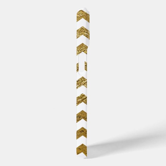 Zickzack Streifen Mit Monogramm Case-Mate iPhone Hülle (Rückseite / Rechts)